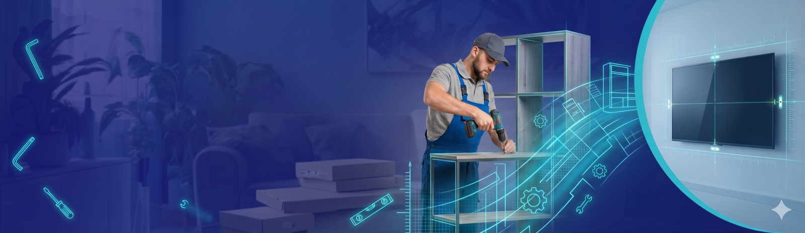 furniture assembly Slider